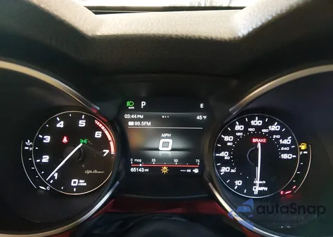 2019 Alfa Romeo Stelvio Ti Sport Awd from USA, damaged, VIN ZASPAKBN3K7C37244